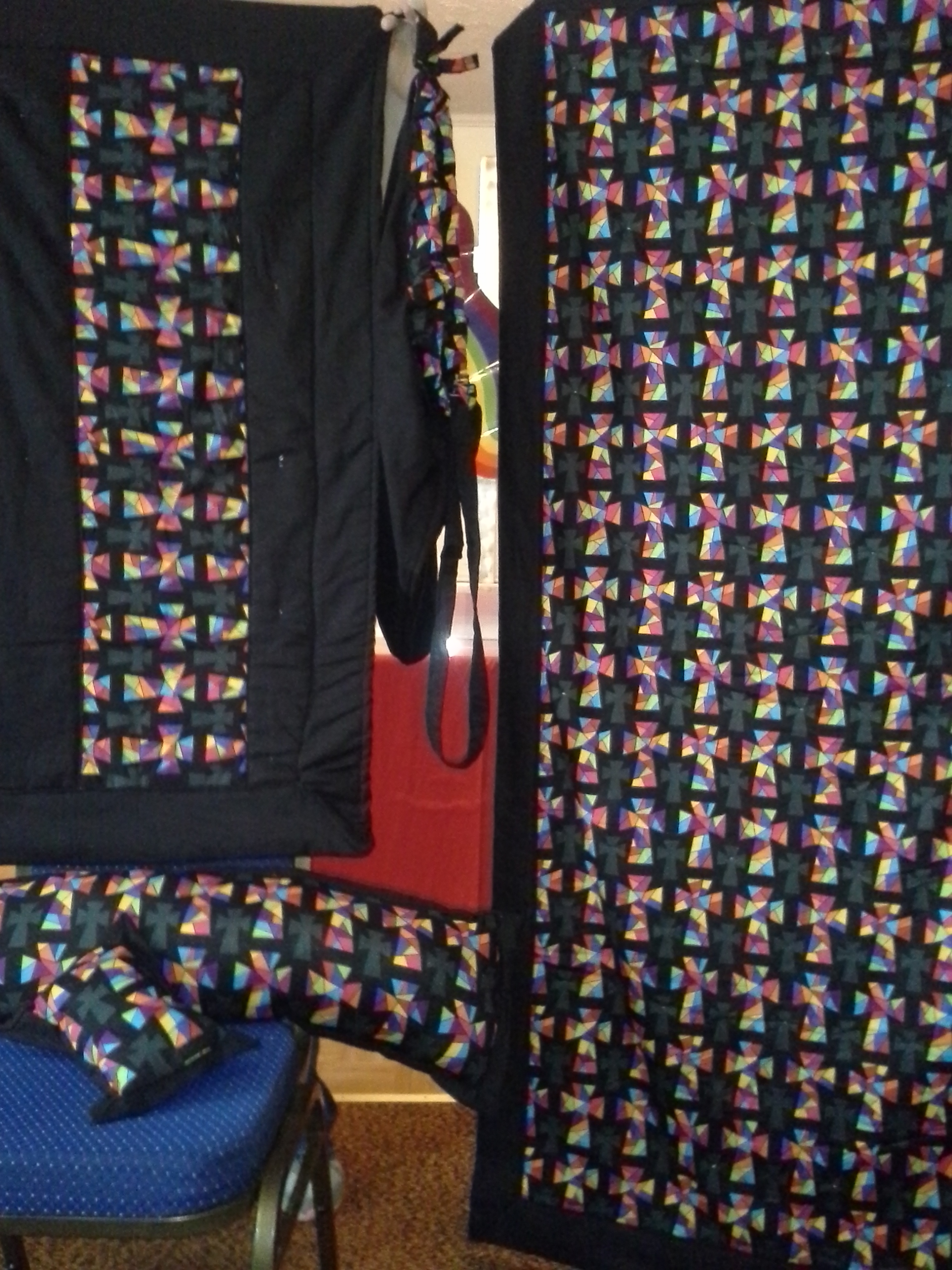 display quilts pillows bag